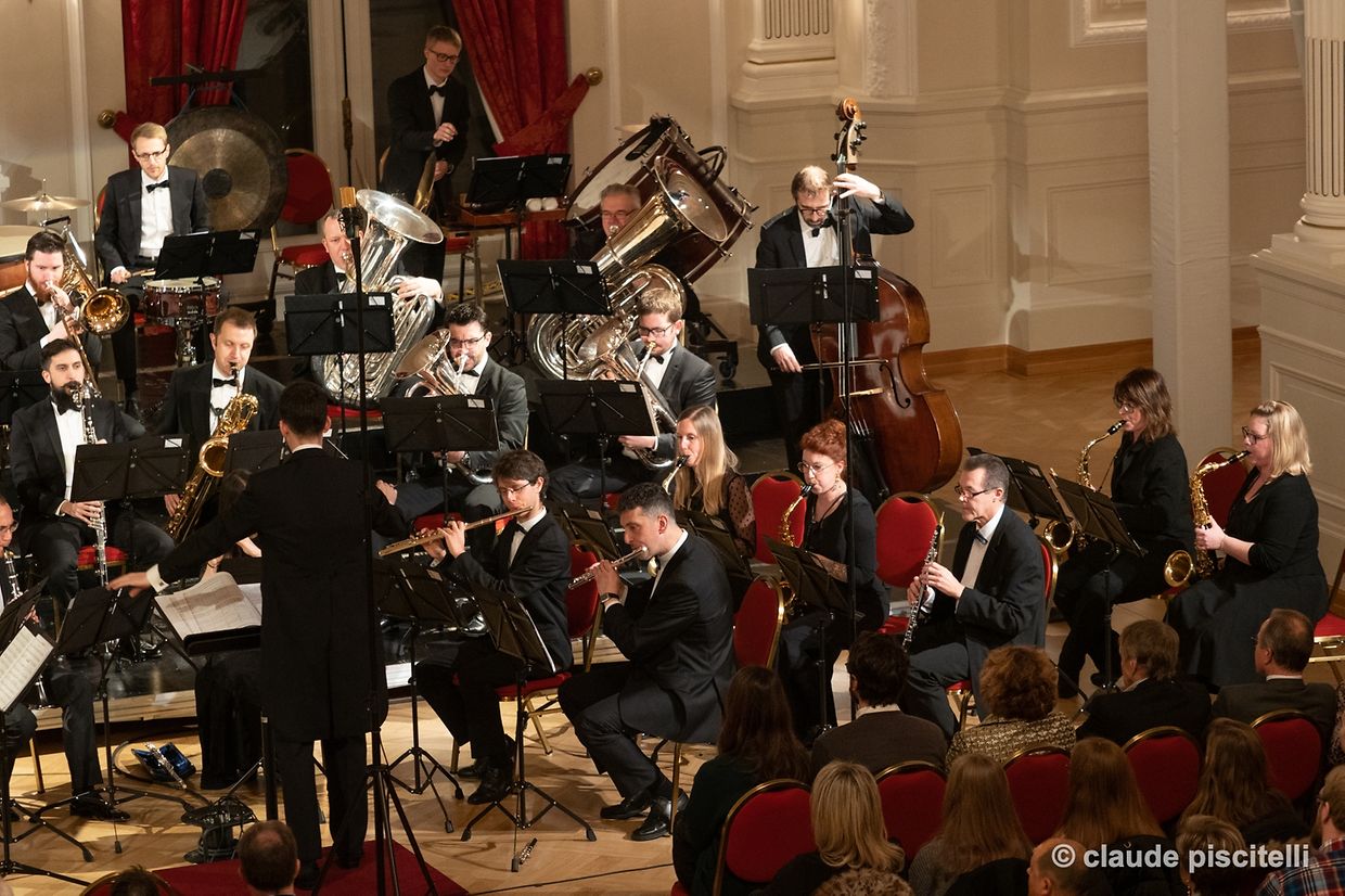 Luxembourg Wind Orchestra  „Concert de Nouvel An 2019“  - Luxembourg - Ville - Cercle Cité - 12/01/2019 - photo: claude piscitelli