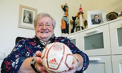 Lokales, Anne-Marie Justen-Pirsch, CIPA, Fussballfan, Foto: Anouk Antony/Luxemburger Wort