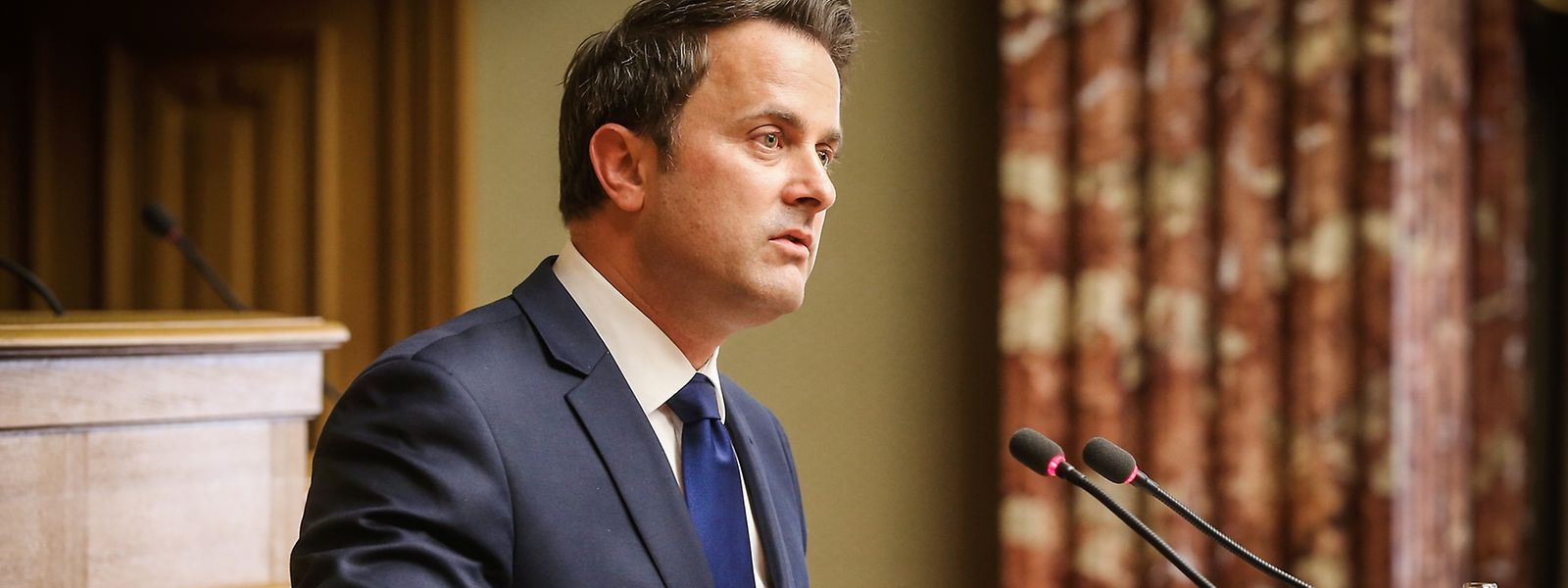 Premierminister Xavier Bettel musste sich am Dienstag den Vorwürfen der Opposition in der Affäre Bettel-Kemmer stellen.