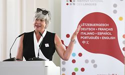 Inauguration de l'Institut national des langues, Karin Pundel, le 29 Juin 2018. Photo: Chris Karaba