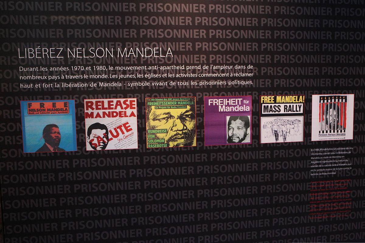 Großherzog Henri besucht Nelson-Mandela-Ausstellung