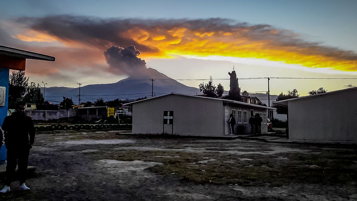 Spektakulare Explosion Am Popocatepetl In Mexiko