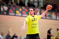 Jacques Tironzelli (Kaerjeng 28) / Handball, Red Boys - Kaerjeng / 22.04.2022 / Niederkorn / Foto: Christian Kemp