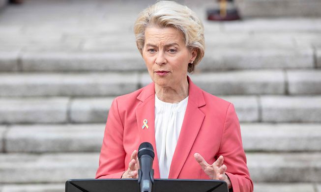 European Commission president Ursula von der Leyen