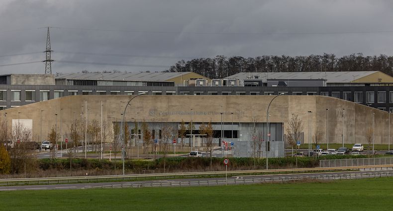 Lok , Centre Penitentiaire Uerschterhaff , Sanem , Gefängnis Untersuchungshäftlinge , Foto:Guy Jallay/Luxemburger Wort