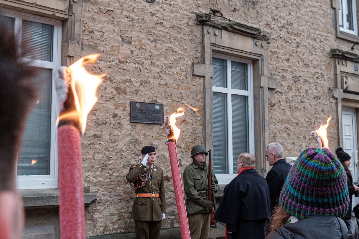 Ardennenoffensiv a Liberation vun Iechternach virum 75 Joer / Foto: Viktor Wittal