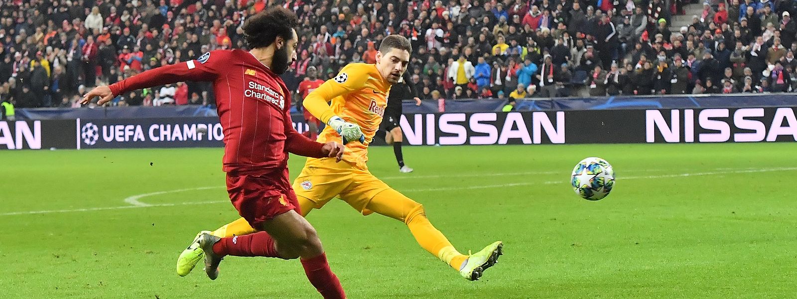 Mohamed Salah a inscrit un but de toute beauté, et Liverpool a dominé Salzbourg pour poursuivre sa route en C1.