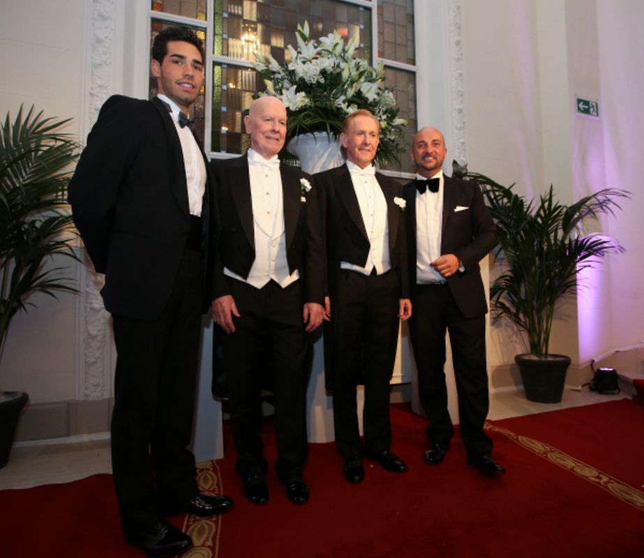 Hochzeit von Pierre Dillenburg und Roland Hübsch im Cercle.