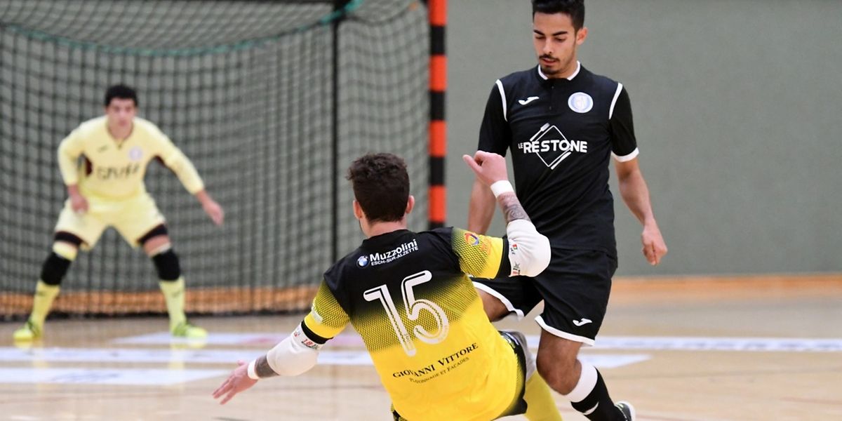 Micael da Silva (en noir) et le FC Nordstad ont enfin décollé en championnat de Ligue 1