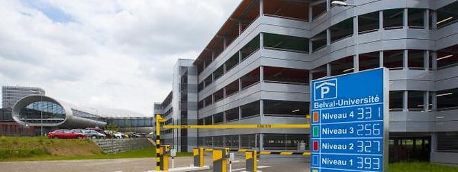 Das CFL-Parkhaus, das niemand kennt und das deshalb stets leersteht. 