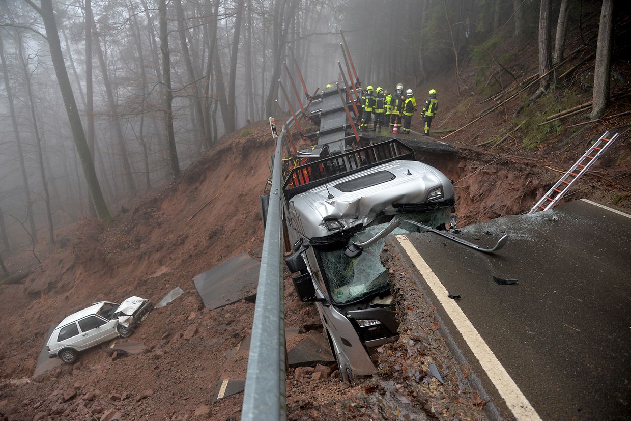 Die Straße zwischen Kordel und dem Ortsteil Hochmark ist bis auf weiteres gesperrt.