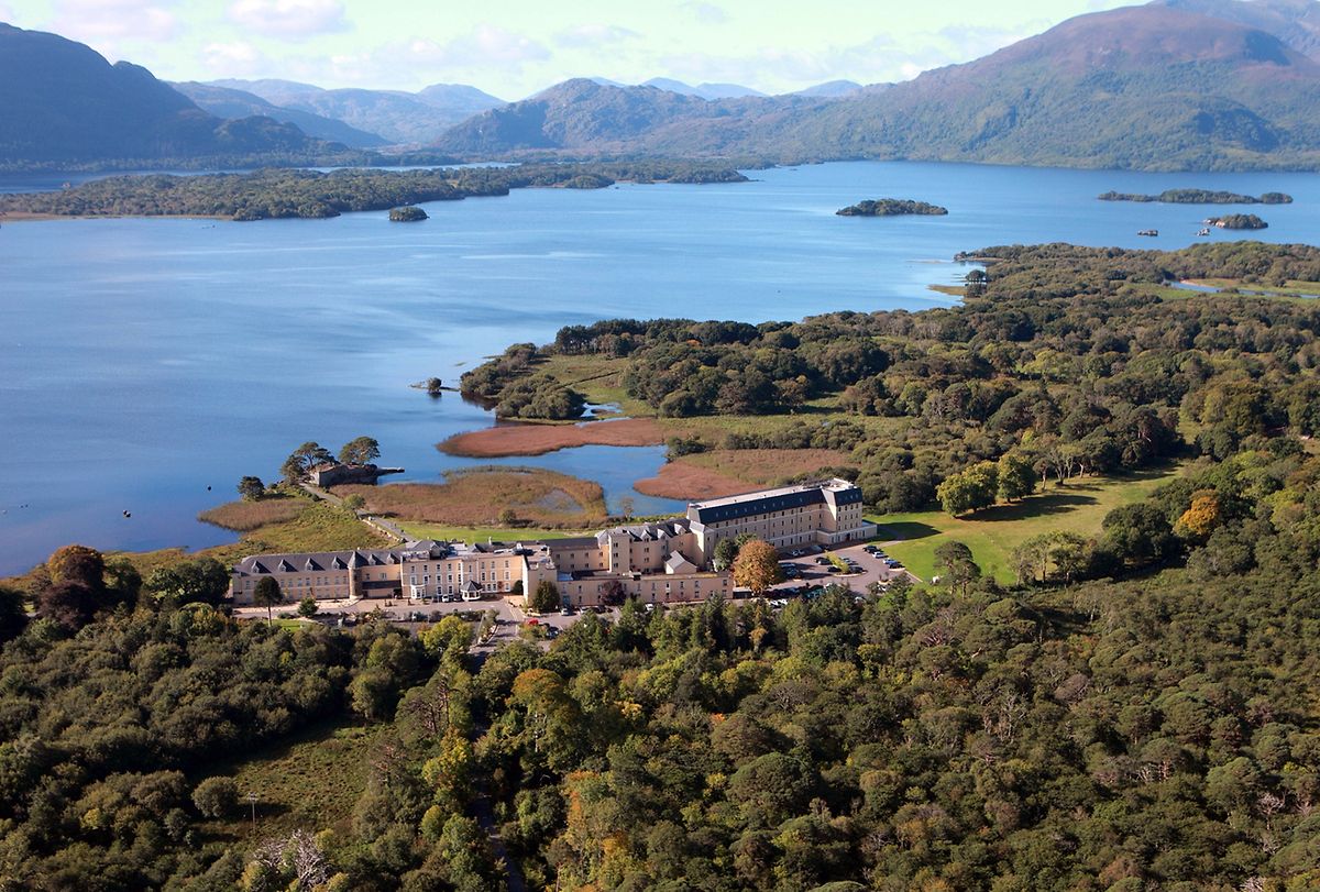 Nur Berge und Seen: Das «Lake Hotel» im irischen County Kerry ist ein Landhaus aus dem 19. Jahrhundert. 