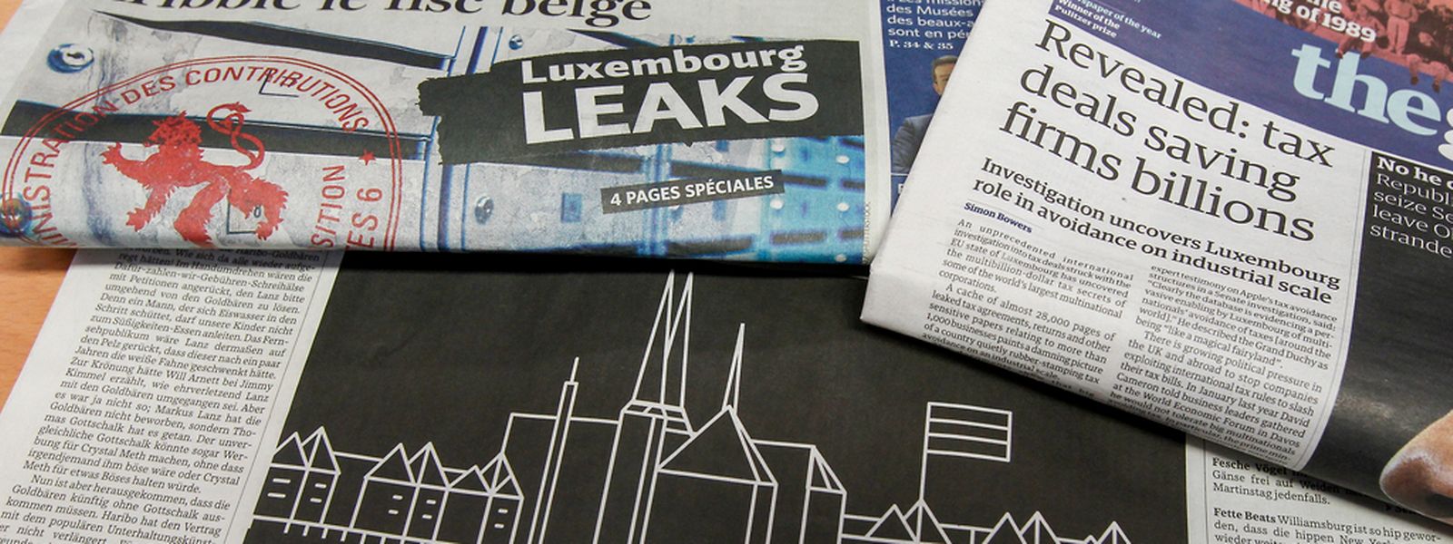 In großer Aufmachung berichten die internationalen Zeitungen über "LuxembourgLeaks".
