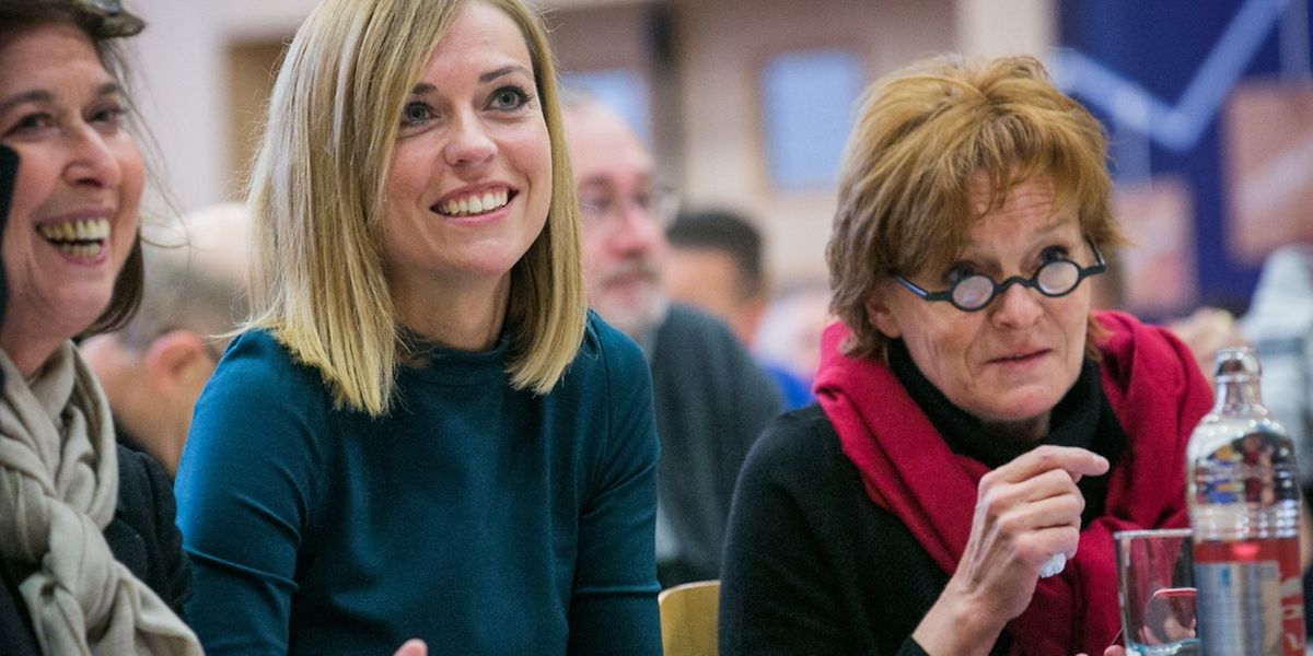 Die Escher LSAP- hier Lydia Mutsch, Taina Bofferding und Vera Spautz, hat sich vorgenommen, wieder verstärkt in der Öffentlichkeit präsent zu sein. 