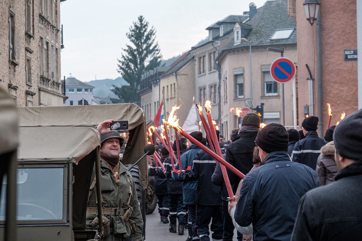 Ardennenoffensiv a Liberation vun Iechternach virum 75 Joer / Foto: Viktor Wittal