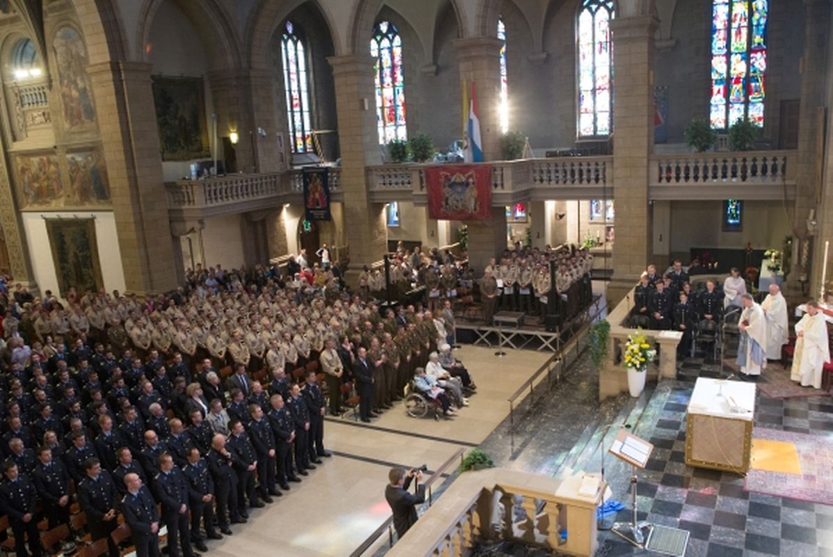  Messe für das Dekanat Mersch mit den Pfarrverbänden.