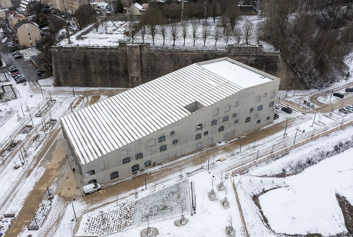 Das Kulturzentrum "L'arche" in Villerupt ist im Rahmen von Esch2022 gebaut worden.