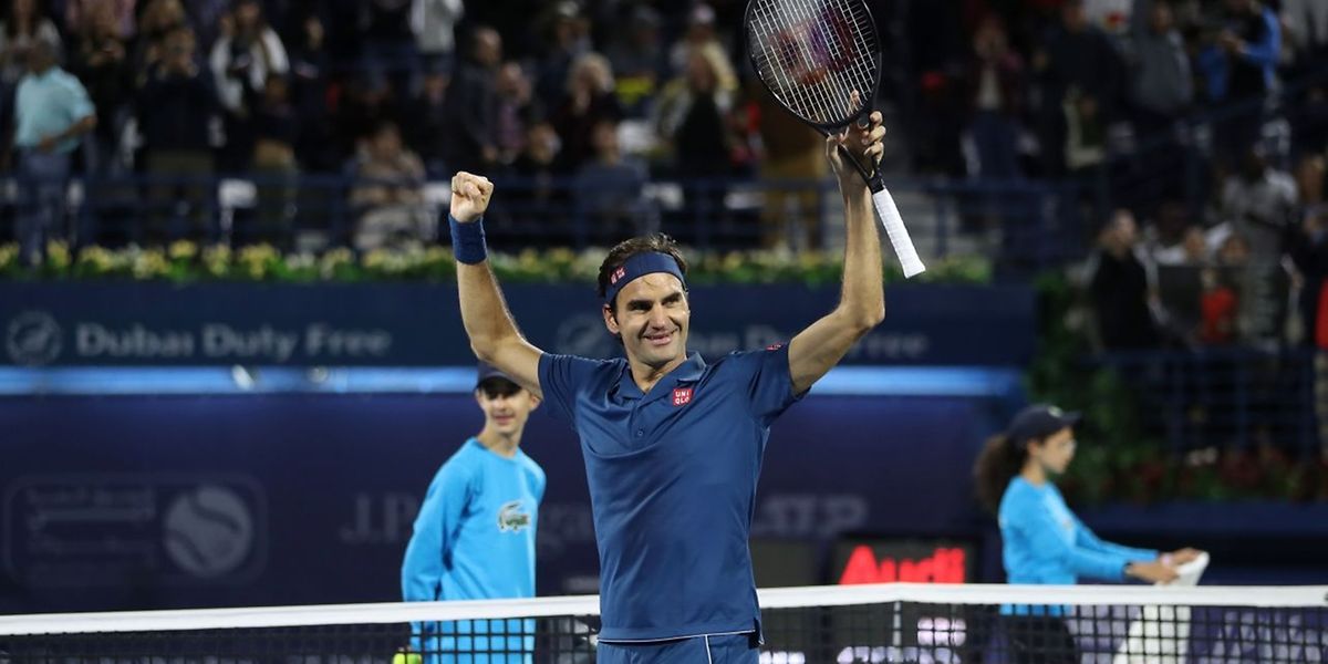 Roger Federer a franchi un cap symbolique en s'imposant à Dubaï.