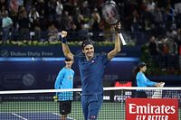Roger Federer a franchi un cap symbolique en s'imposant à Dubaï.