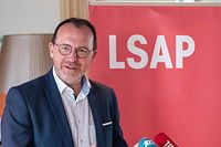 Der Fraktionsvorsitzende der LSAP, Georges Engel, ist zufrieden mit der Arbeit seiner Partei in der Bekämpfung der Corona-Krise.