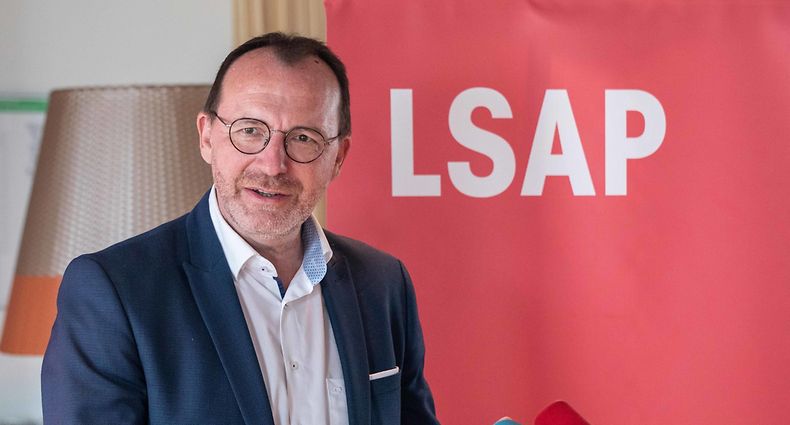 Der Fraktionsvorsitzende der LSAP, Georges Engel, ist zufrieden mit der Arbeit seiner Partei in der Bekämpfung der Corona-Krise.