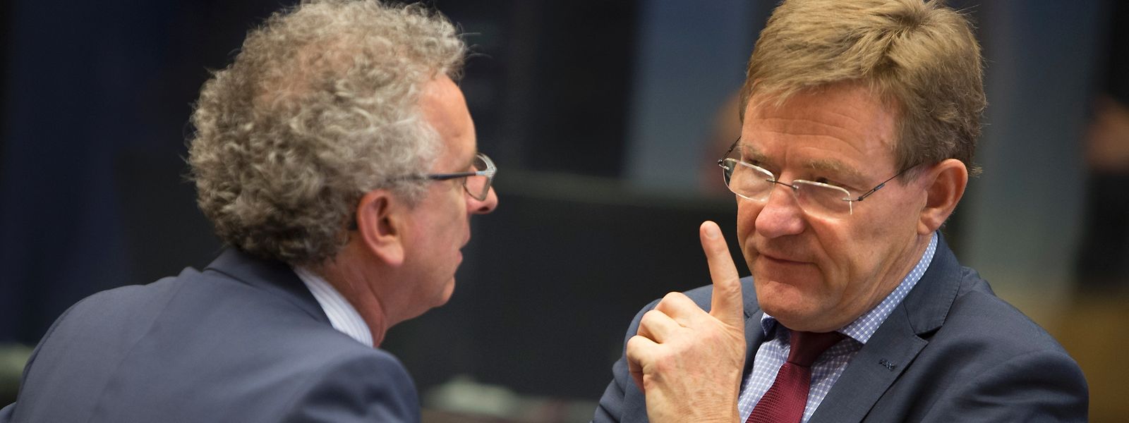 Der belgische Finanzminister Johan Van Overtveldt (N-VA) braucht Geld. In seinem Visier sind auch Luxemburger Banken.