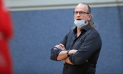 Torbjörn Gehrke (Racing - Trainer) / Basketball Total League Herren Luxemburg, Saison 2020-2021, 7. Spieltag / 06.03.2021 / US Heffingen - Racing Luxembourg / Hall SportifHeffingen / Foto: Yann Hellers