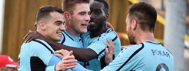 In dieser Saison durften die F91-Akteure bislang am häufigsten jubeln.