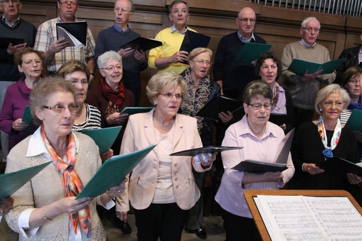 6.5.2015 Luxembourg, ville, cathédrale, Octave, Pfarrverband Steinsel,  Walfer photo Anouk Antony