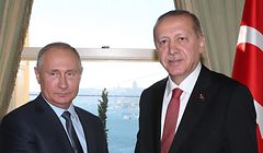 Vladimir Putin e Recep Tayyip Erdogan.