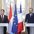 A Matignon, Xavier Bettel et Edouard Philippe ont fait le point sur les relations bilatérales.