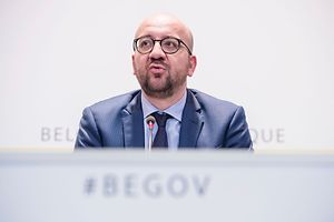 Le Premier ministre belge Charles Michel, le 19 mars.