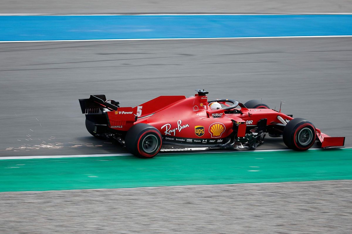 Sebastian Vettel  landete am Samstag in der Qualifikation zum Großen Preis von Spanien nur auf dem elften Platz. 