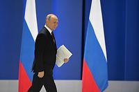 Putin gab sich siegessicher.