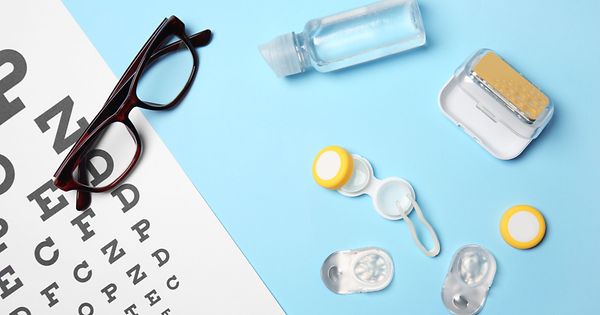Obtaining eyeglasses and contact lenses