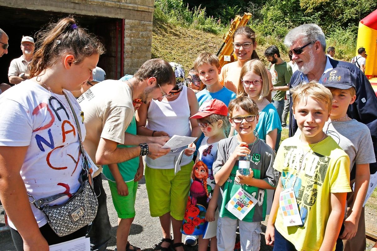 Sonnenschein und angenehme Temperaturen bildeten den Rahmen des Kids Day 2016.