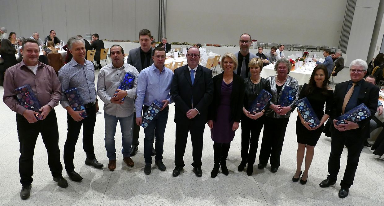 mywort Gemeinde Junglinster Anerkennung für verdienstvolle Mitarbeiter