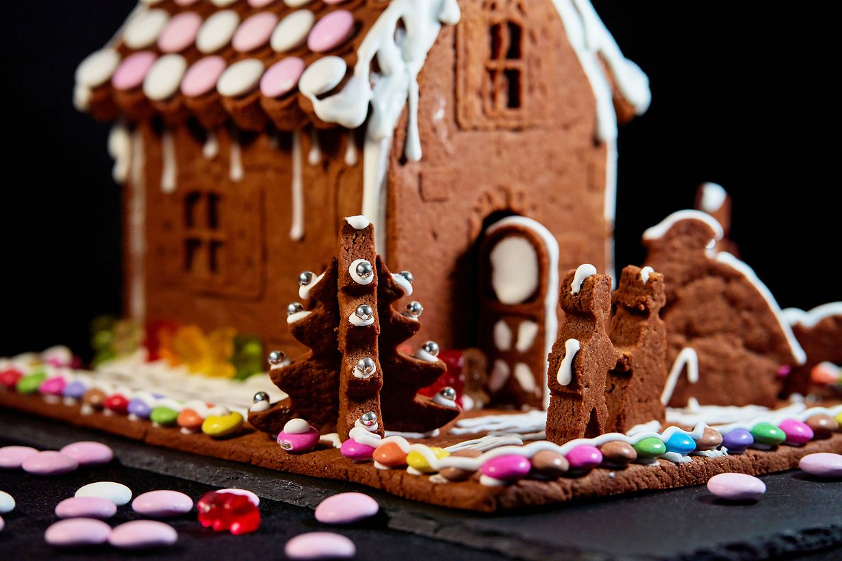 homemade pastries decorated with sweets
