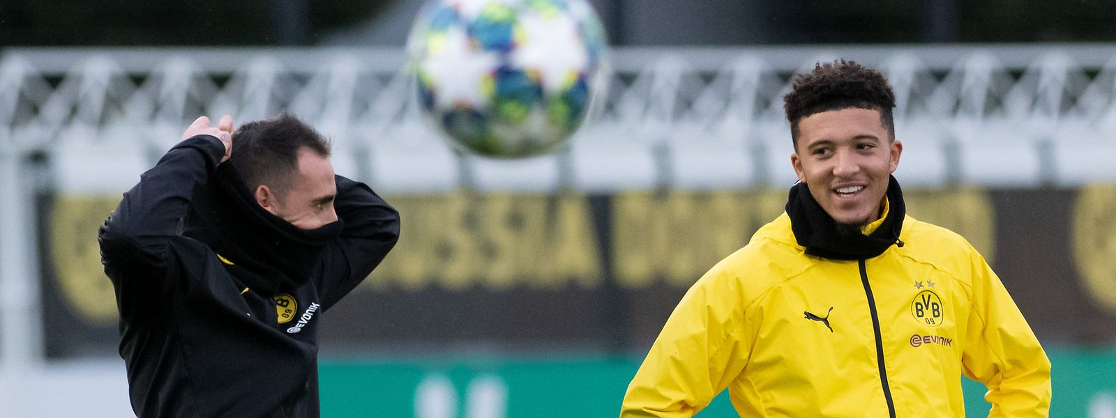 Jadon Sancho und Paco Alcacer (l.) zählen zu den Dortmunder Torgaranten und wollen auch gegen Inter Mailand treffen.
