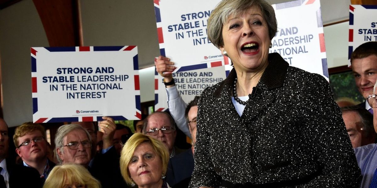 Premierministerin Theresa May darf auf eine Stärkung ihrer Macht hoffen.
