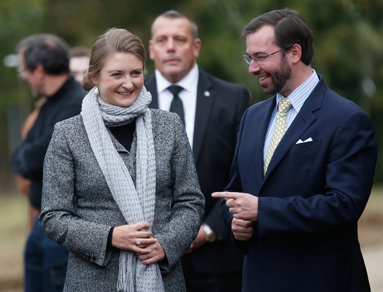 Gute Stimmung beim Gärtnern: Für die Umwelt war nicht nur das erbgroßherzogliche Paar im Einsatz. 