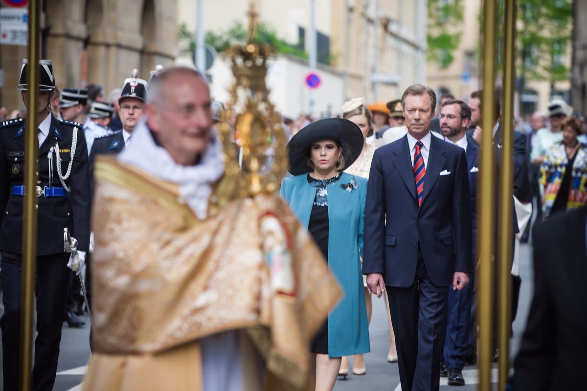 Schlussprozession der Oktave 2017 am 21. Mai.