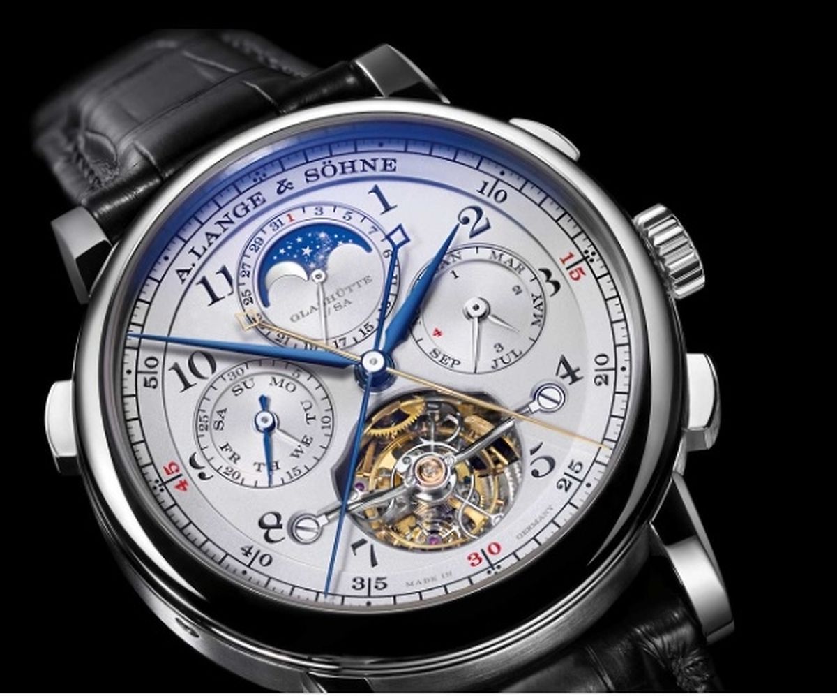 O relógio Lange & SöhnTourbograph Perpetual “Pour le Mérite” 