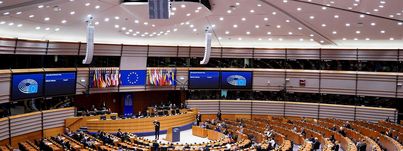 Das EU-Parlament debattiert über eine Reform des EU-Wahlsystems. 