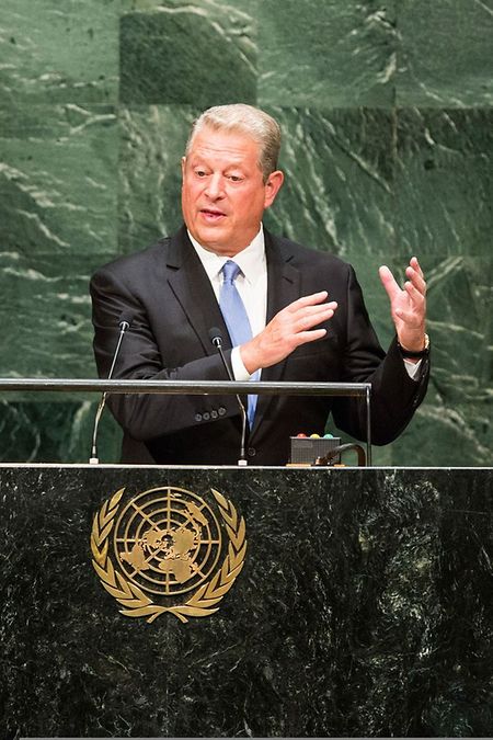 EX-US-Vizepräsident Al Gore ist für seinen Einsatz zur Rettung des Planeten bekannt.