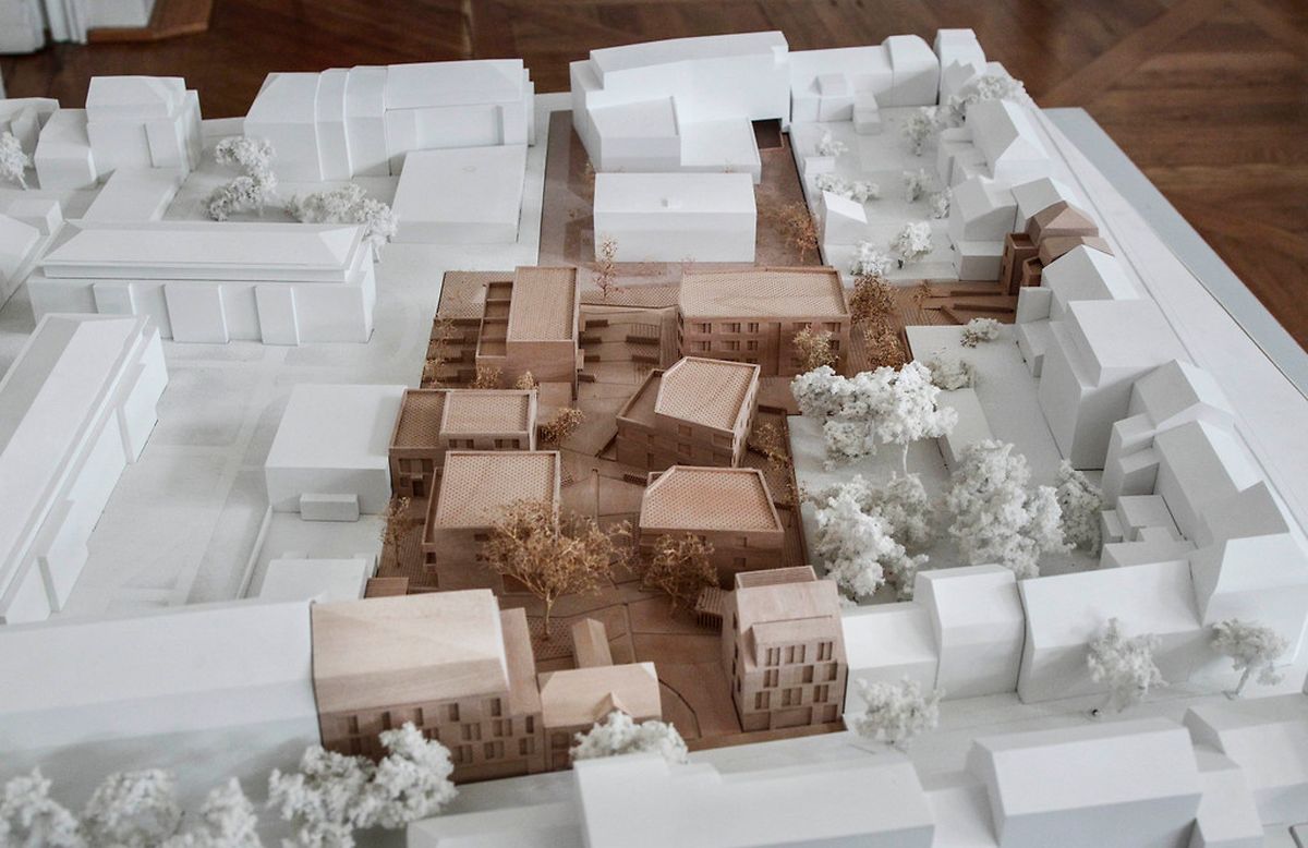 In Limpertsberg wird auf „autofreies Wohnen“ gesetzt. In dem Block zwischen Avenue Pasteur, Rue Ermesinde, Avenue de la Faïencerie und Rue Henri VII sind 48 Wohneinheiten geplant. Den Architektenwettbewerb hatte das Büro Tatiana Fabeck für sich entschieden.