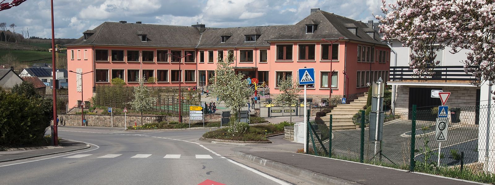 Die Grundschule in Bissen.