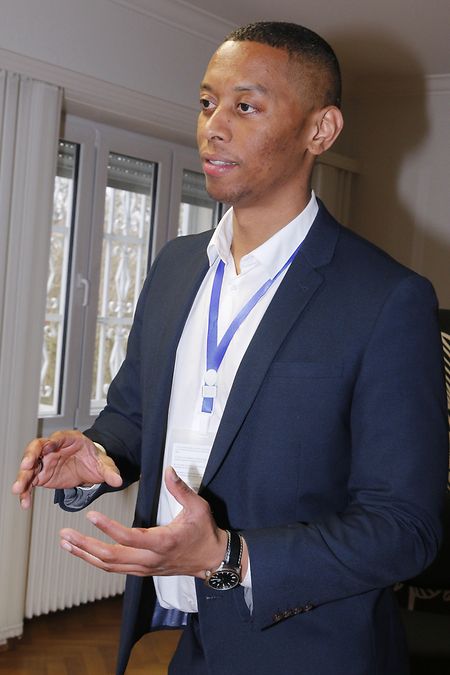 Gilson Lopes, delegado da Comissão Nacional Eleitoral de Cabo Verde no Luxemburgo