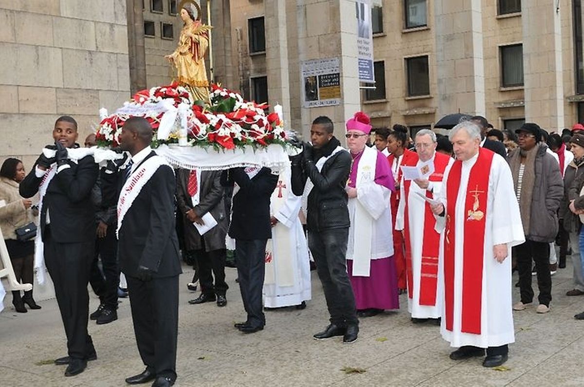 Depois de ter participado na festa de Santa Catarina, em 2013, Jean-CLaude Hollerich volta a estar com os cabo-verdianos