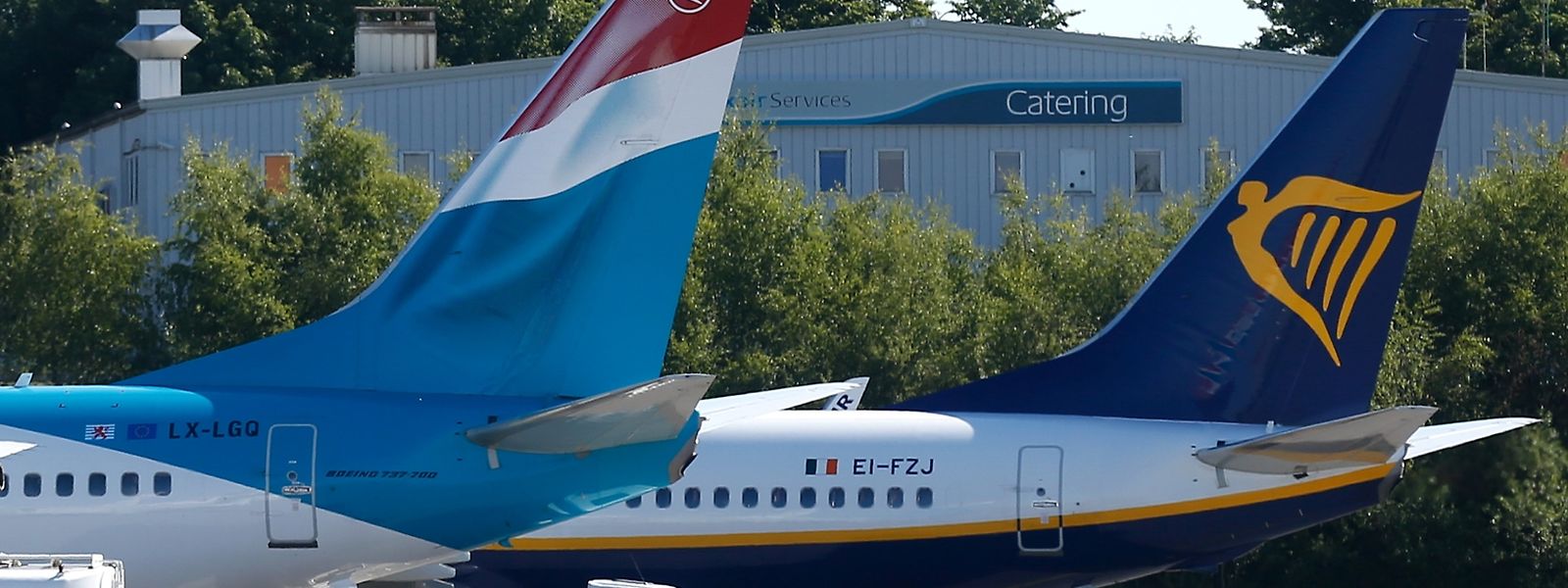 Seit 2016 steuert Ryanair auch den Flughafen Findel an.